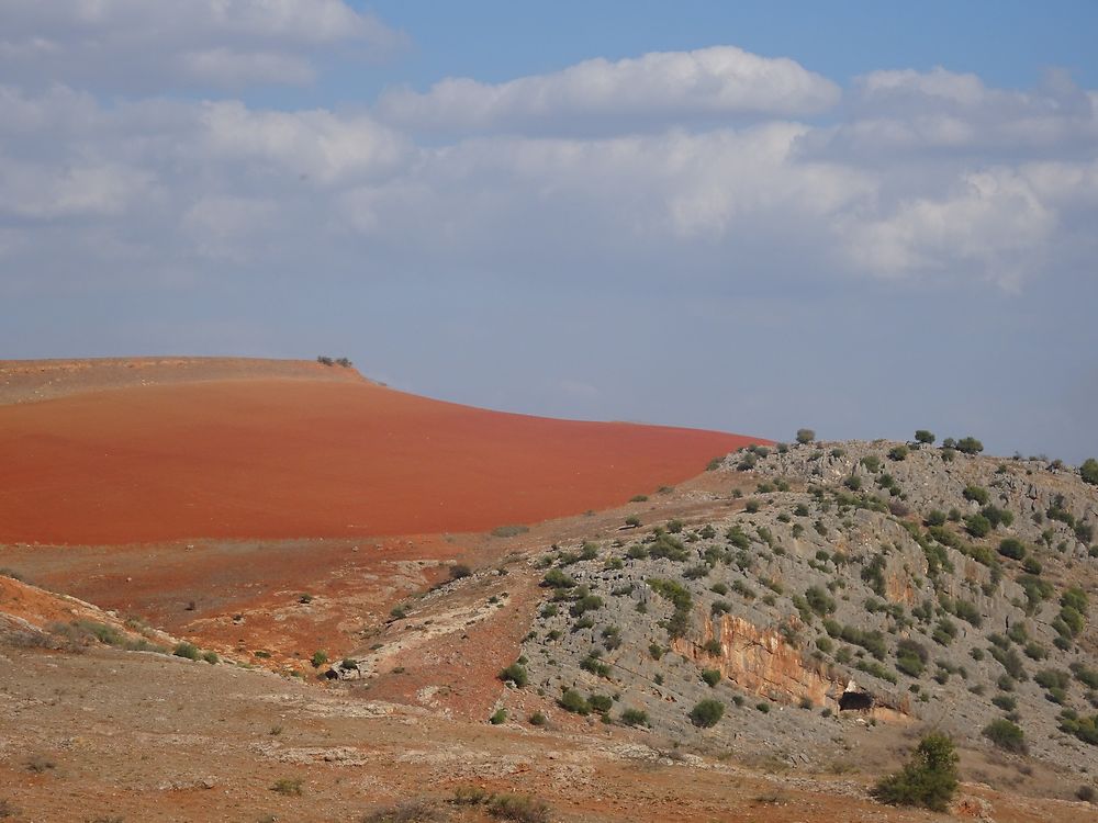 Terre argileuse de Tiddis