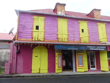 Maison d'autrefois au Moule en Guadeloupe