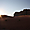 Campement dans le Wadi Rum - coucher de soleil