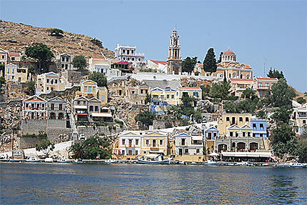 La ville de Symi (Grèce)