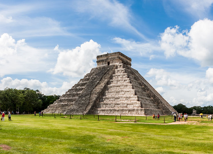 La pyramide de Chichén Itzá - Mexique