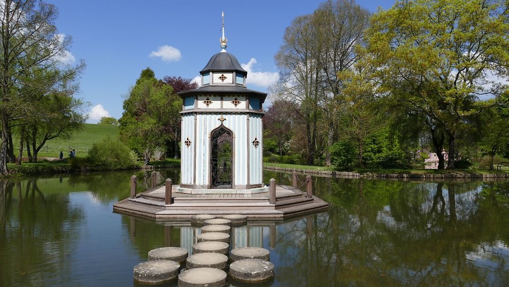 Pavillon Turc du parc floral d'Apremont