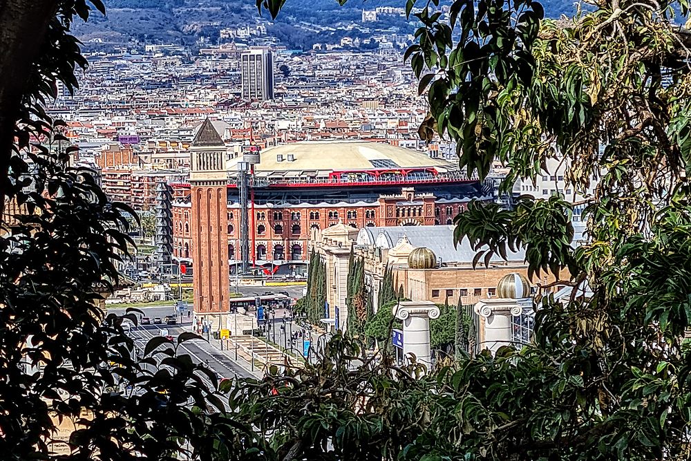 Les Arènes vue