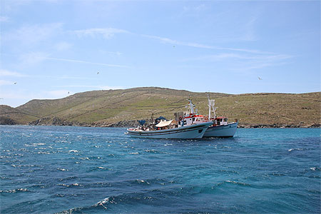 Pêcheurs à Rhinia Pêcheurs à Rhinia