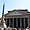Le Panthéon avec un beau fond bleu