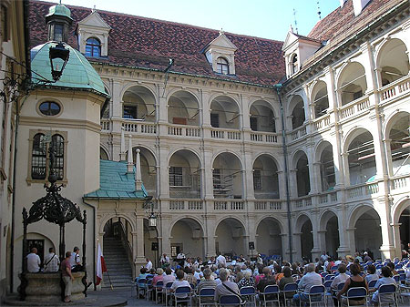 Cour intérieure du Landhaus Cour intérieure du Landhaus