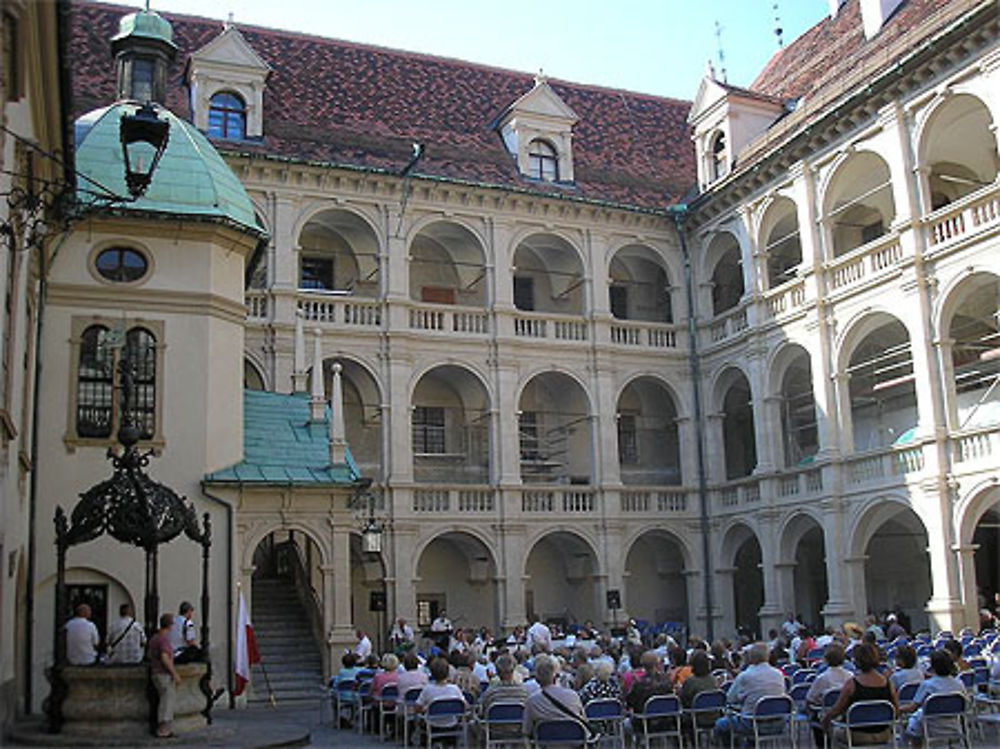 Cour intérieure du Landhaus