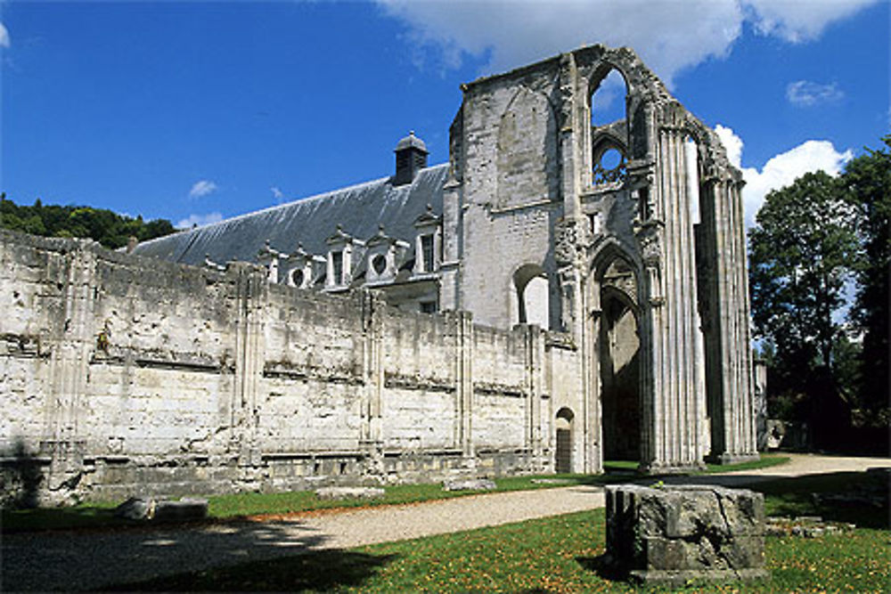 Ruines, abbaye de St-Wandrille