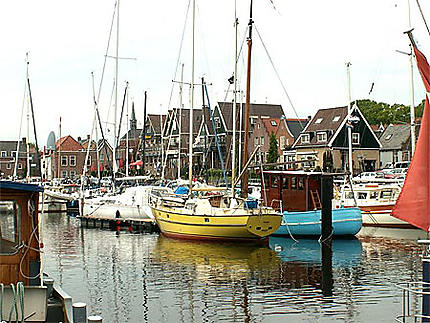 Le port à Urk (Pays.Bas, Province du Flevoland)
