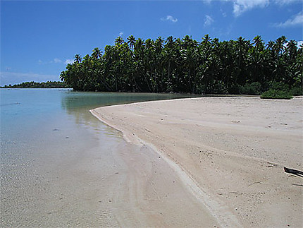 Plage de sables roses