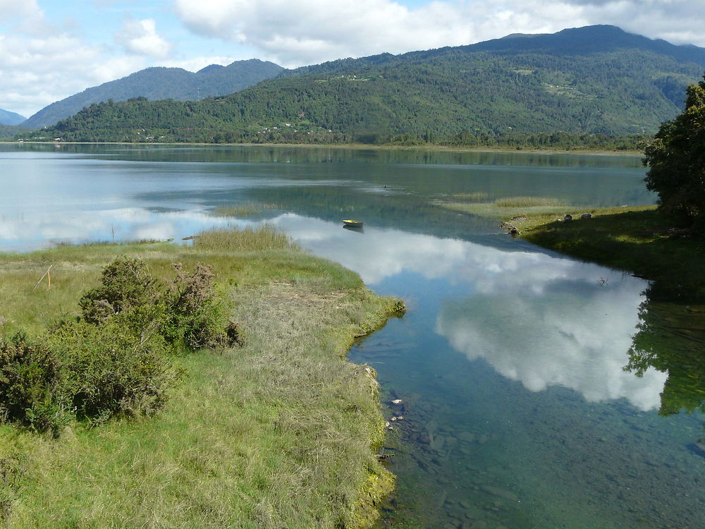 Miroir dans le fjord