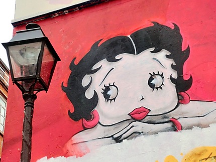 Betty Boop à Paris, art street