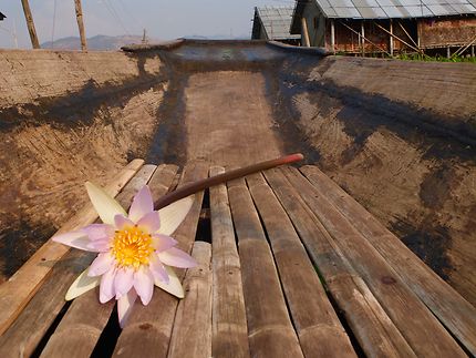 Sur le Lac Inle en Birmanie