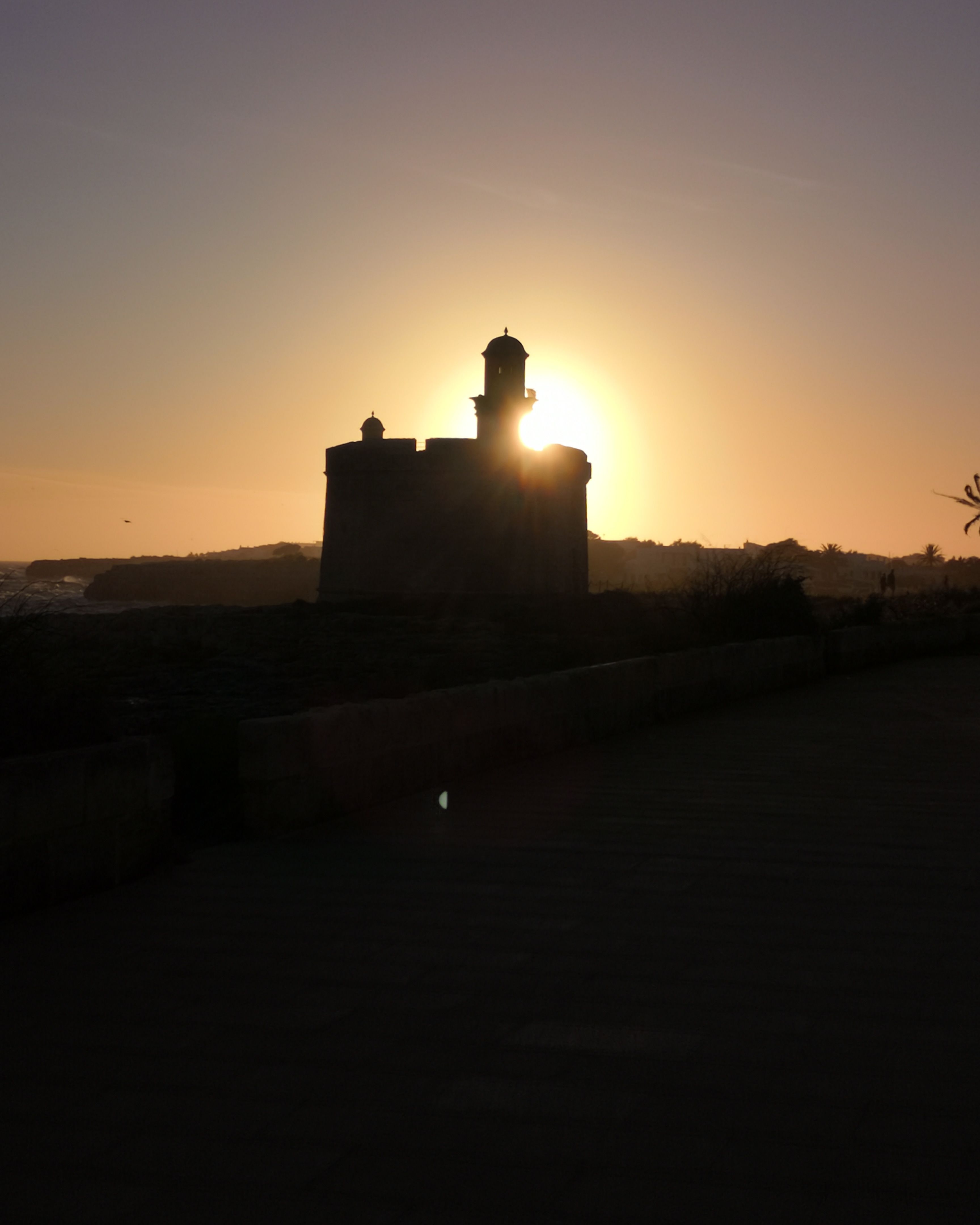 Coucher de soleil à Ciutadella, Minorque