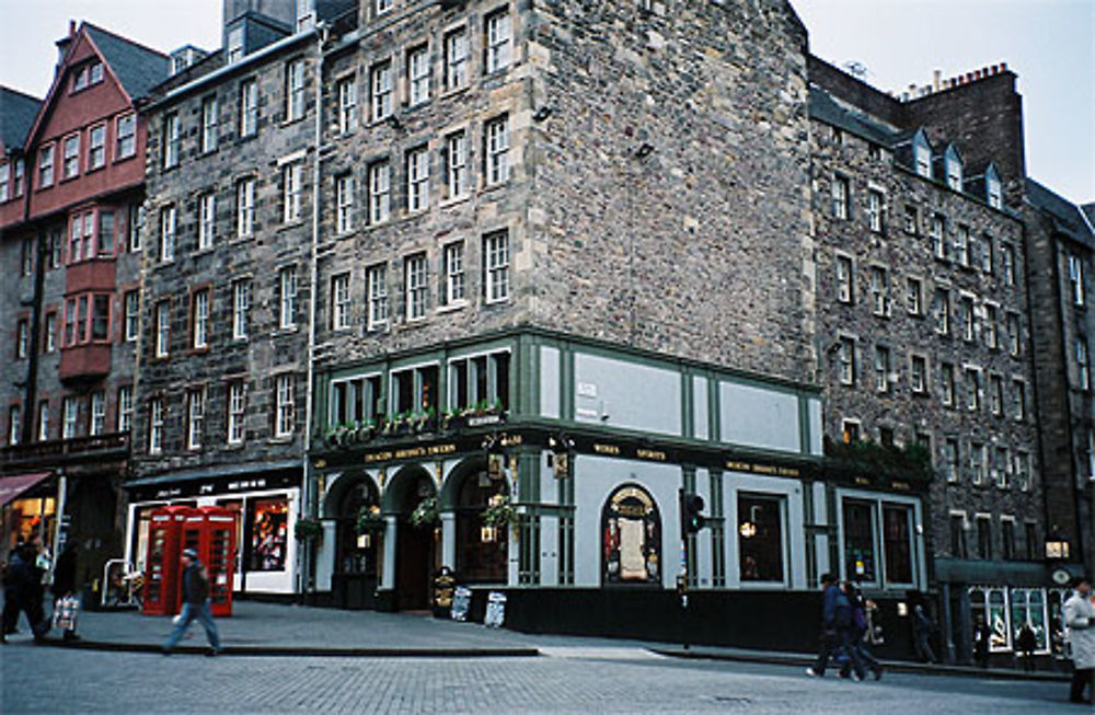 Pub à Edimbourg