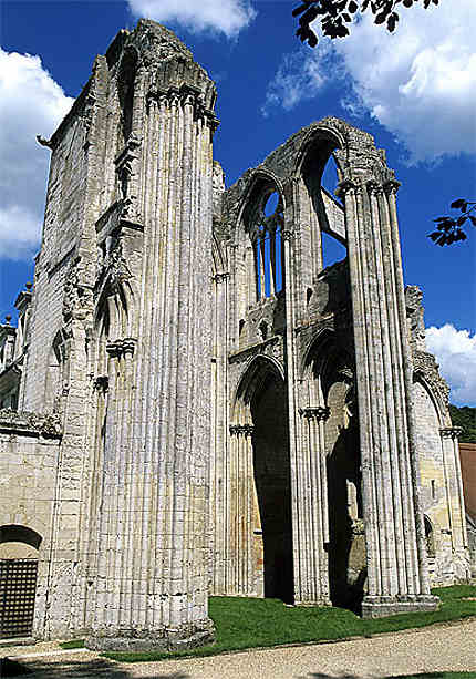 Ruines, abbaye de St-Wandrille