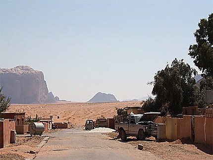 Dernier village avant le désert du Wadi Rum