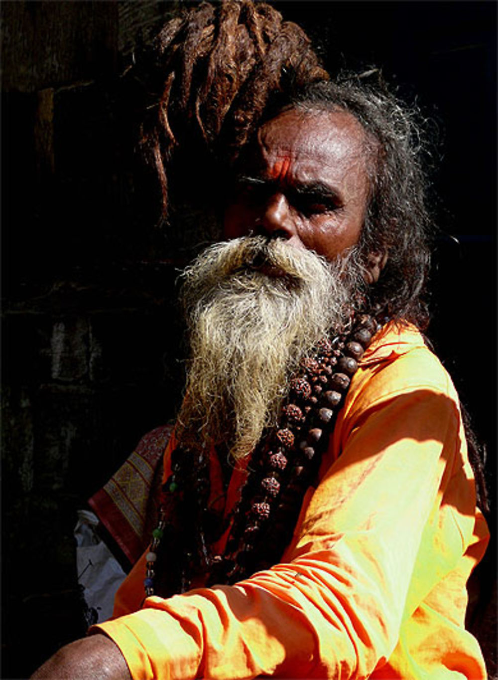 Saddhu à Dakshin Kali