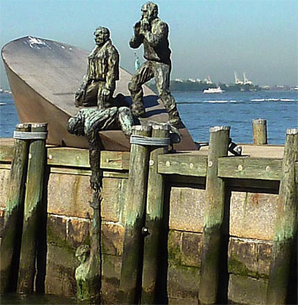 Embarcadère pour Ellis Island