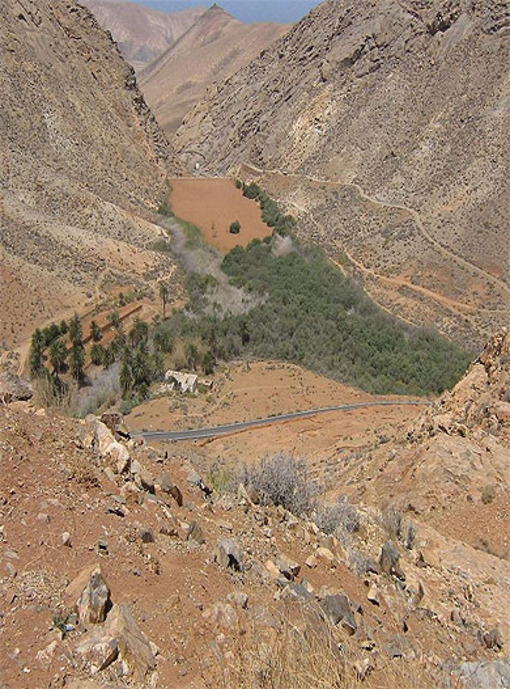 Vue du mirador de Morro Velosa près de Bétancuria