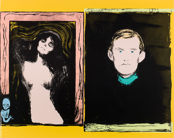 Exposition Andy Warhol – After Munch à la Kunsthalle d'Oslo