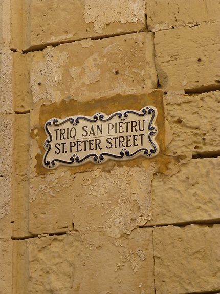 Triq St Pietru, à Mdina, Malte