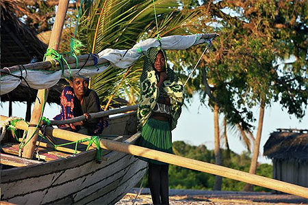 Femmes de pêcheurs à Komajara