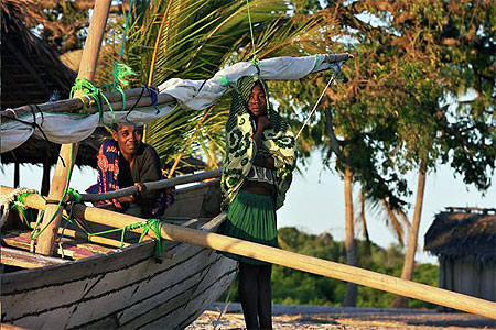 Femmes de pêcheurs à Komajara Femmes de pêcheurs à Komajara