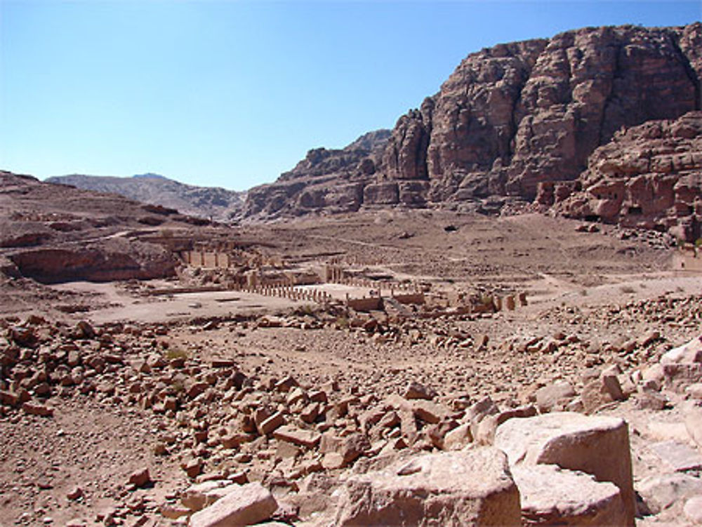 Vue d'ensemble du Grand Temple