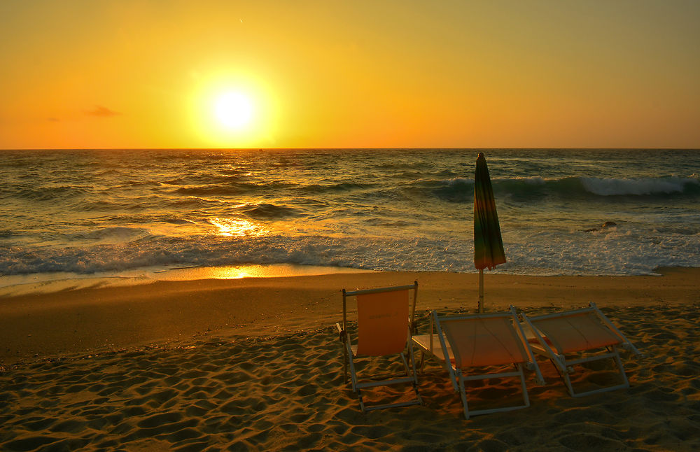 Plage calabraise