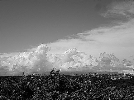 Arrivée de l'orage