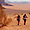 Trek dans le Wadi Rum, Jordanie