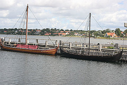 Deux bateaux viking