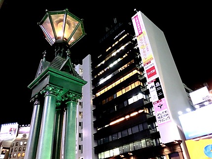 lanterne de l'ancien pont de Shinsaibashi