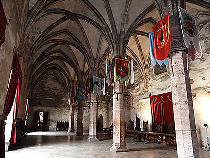 Salle des chevaliers du château