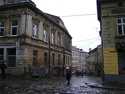Centre ville de Lviv