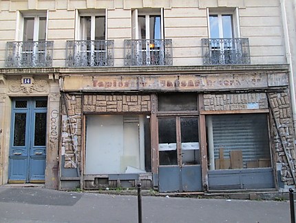 Ancienne boutique rue Houdon