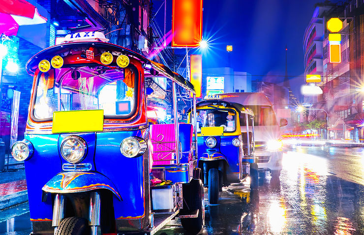 Bangkok, dans la moiteur de la nuit