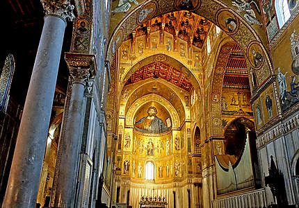 Cathédrale de Monreale - mosaïque monumentale