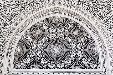 Grande Mosquée, gebs ou plâtre sculpté