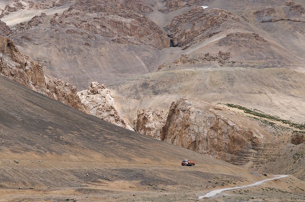 Route Leh-Manali