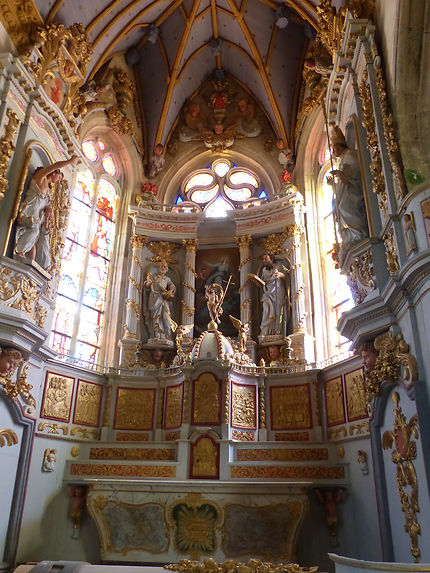 Le Maître-autel de Notre Dame de Bodilis