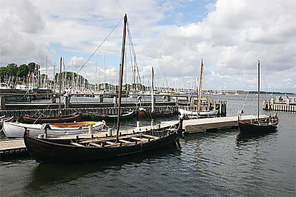 Des bateaux vikings