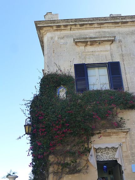 Belle façade à Mdina, Malte