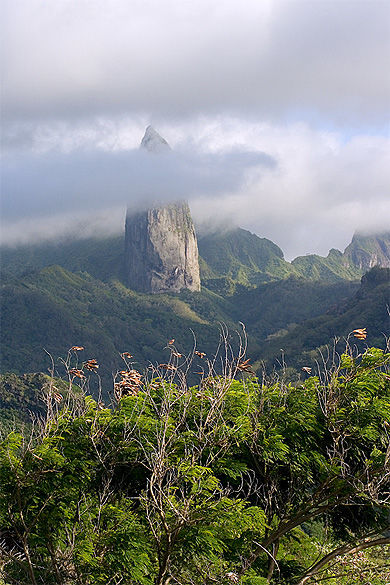 Pic géologique de l'île d'Ua Pou