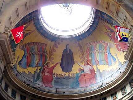 La coupole de l'Église Sainte Élisabeth de Hongrie