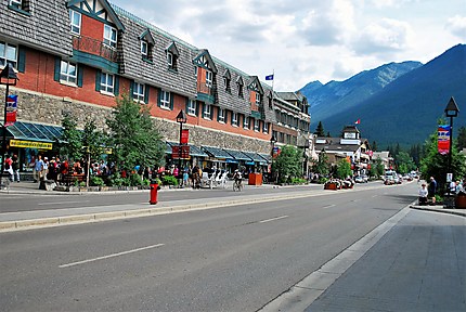 La ville de Banff