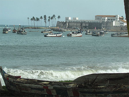 Pêche près du fort Elmina Pêche près du fort Elmina