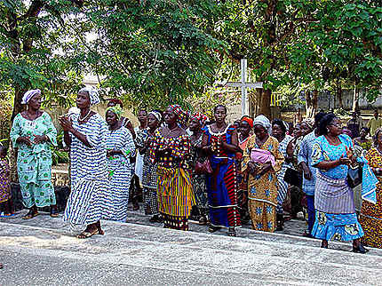 Chorale Yakouba à l'église Fokolary à MAN