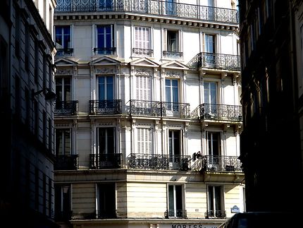 Les immeubles de Paris Rue Crussol